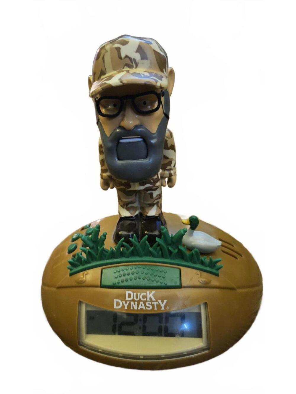 Talking “Si” Clock - Duck Dynasty Alarm clock- tested w batteries - seems unused